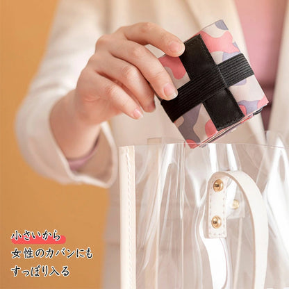 折りたたみ式コンパクトエコバッグ