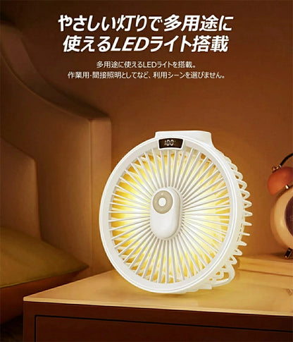 マグネットリモコン付き3WAY扇風機