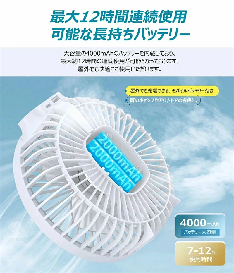マグネットリモコン付き3WAY扇風機