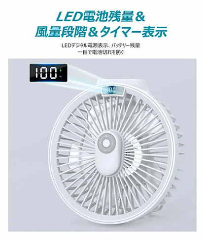 マグネットリモコン付き3WAY扇風機