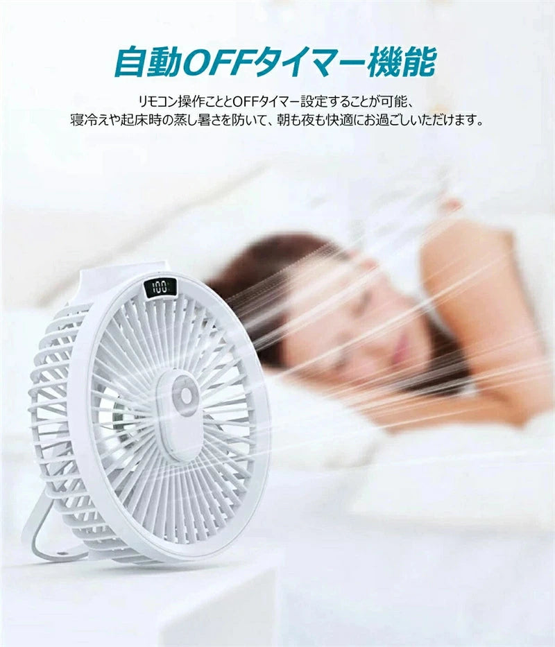 マグネットリモコン付き3WAY扇風機